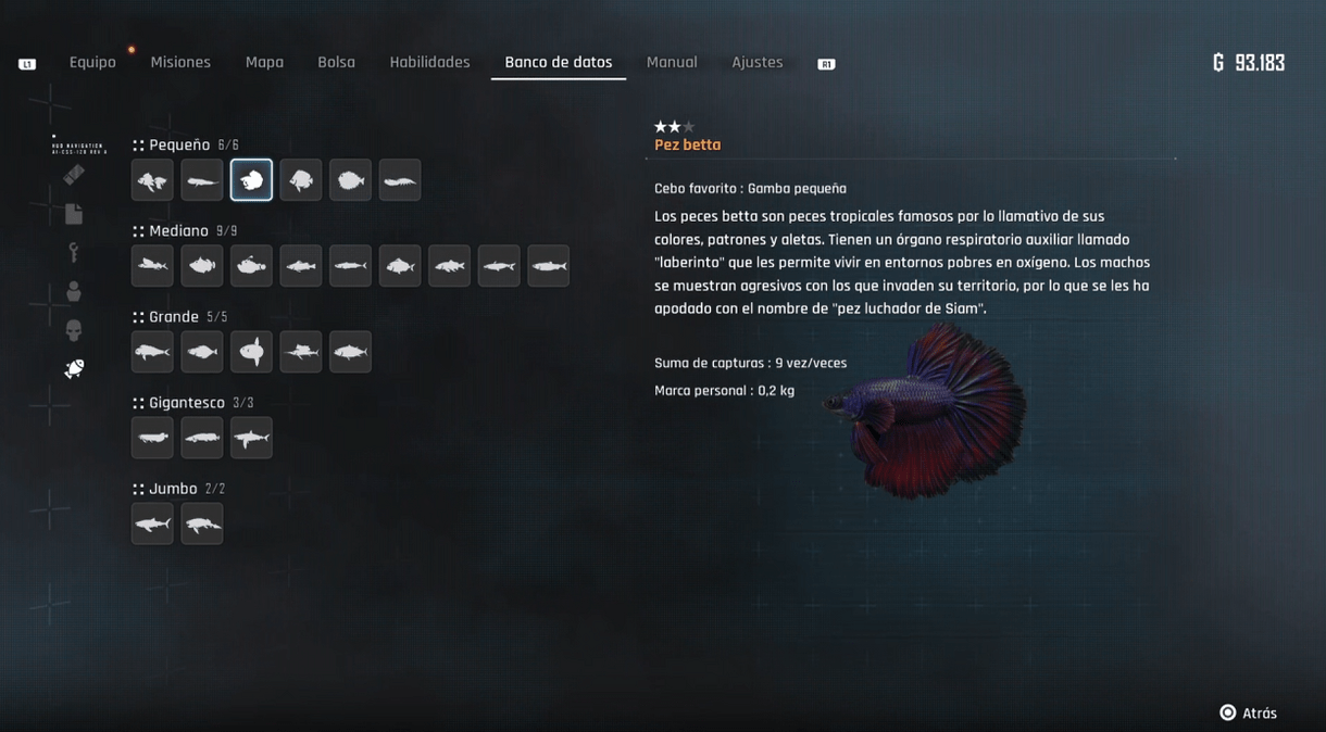 Stella Blade - Guía de Pesca - Areajugones