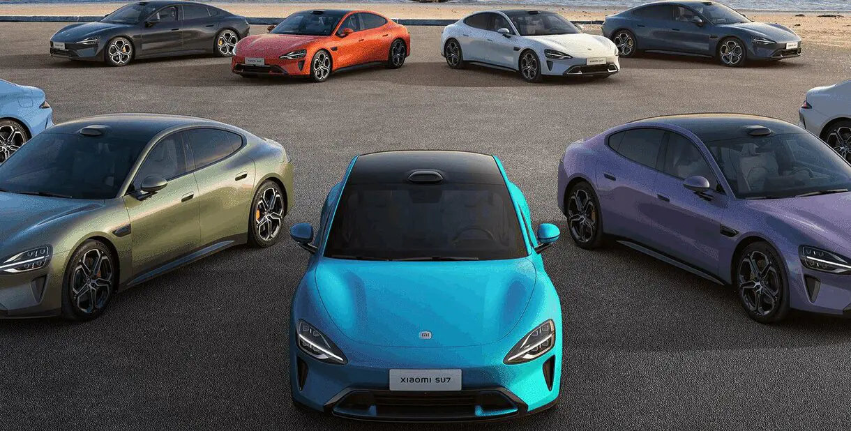 Coches eléctricos Xiaomi SU17.