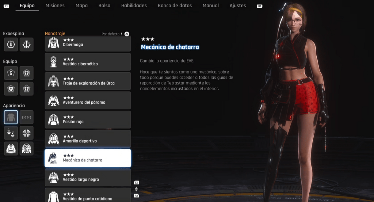 Stellar Blade - Trajes - Areajugones