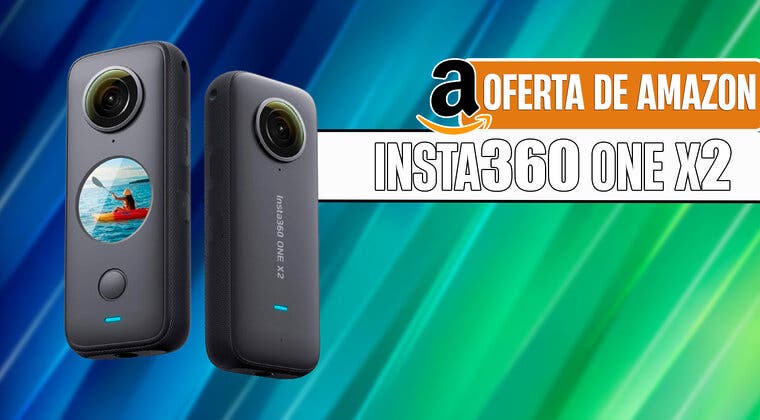 Imagen de Insta360 One X2: cámara de 360 grados con un descuento del 39% en Amazon