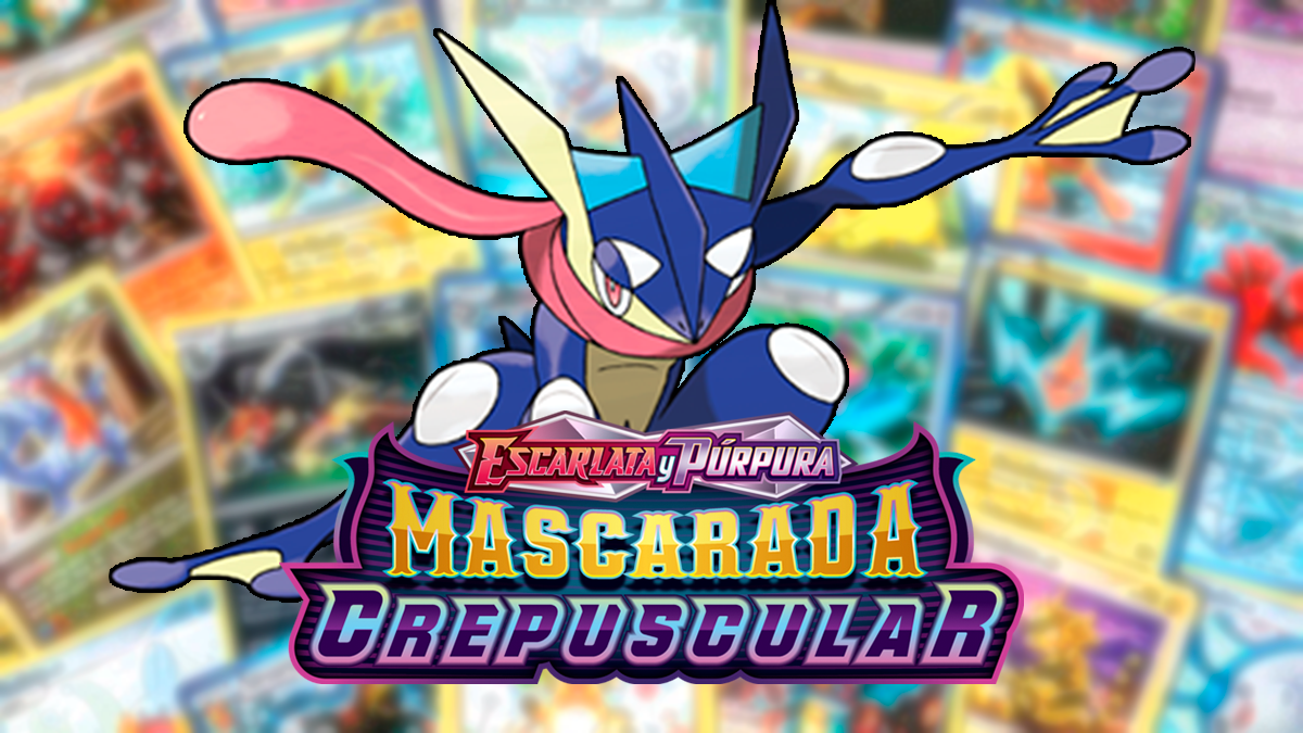 JCC Pokemon Mascarada Crepuscular Greninja