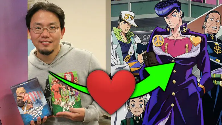 el autor de vinland saga ama jojo's
