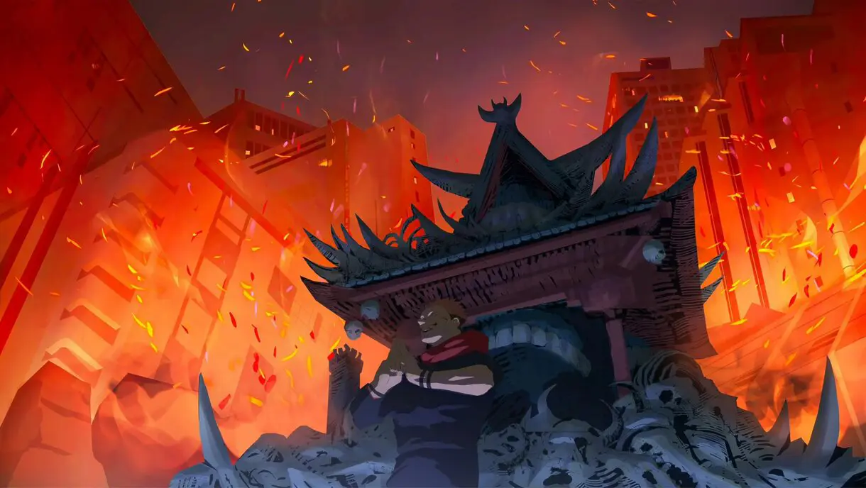 Sukuna con su Templo Malévolo