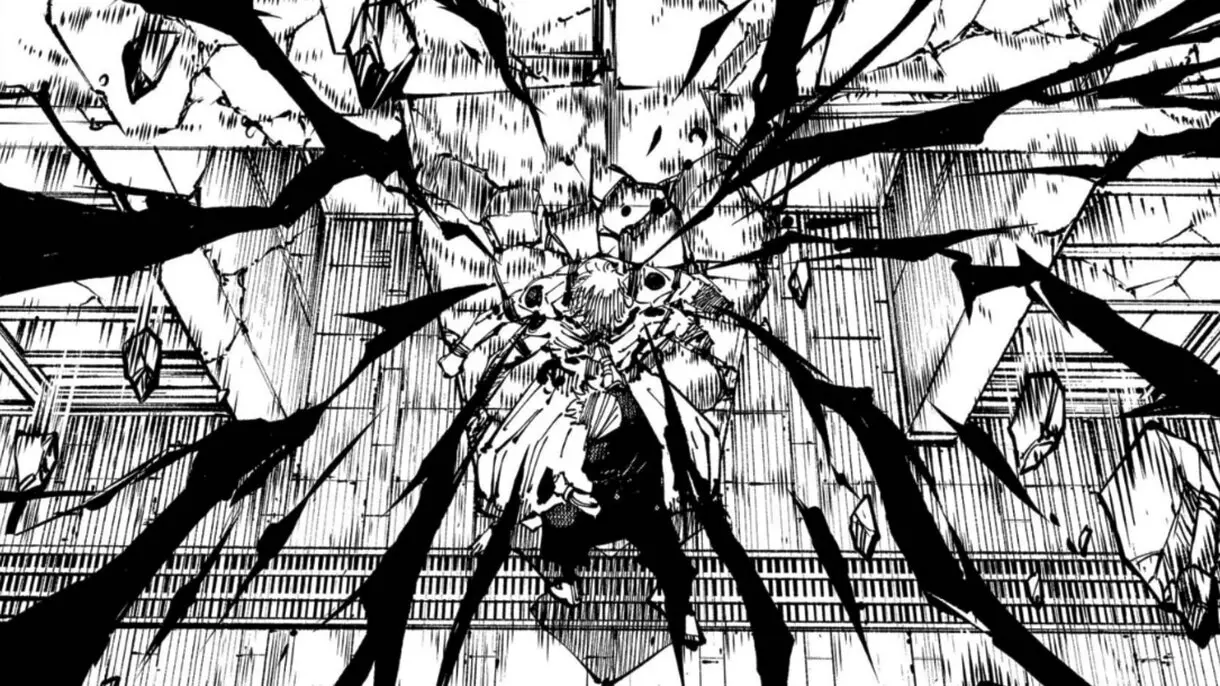 itadori golpeando a sukuna