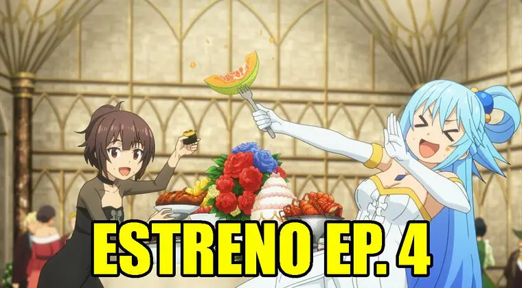 Imagen de KonoSuba: horario y dónde ver el episodio 4 de la temporada 3