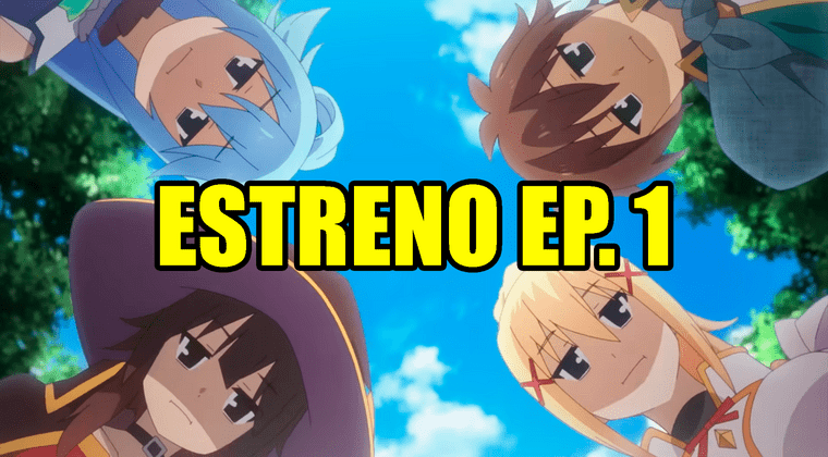 Imagen de KonoSuba: horario y dónde ver el episodio 1 de la temporada 3