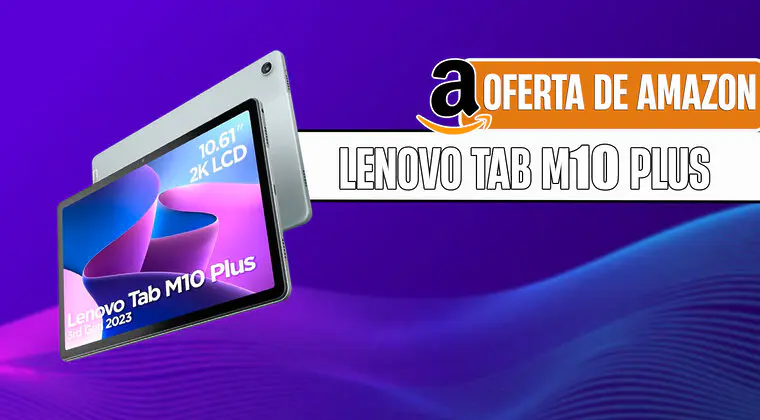 Imagen de Lenovo Tab M10 Plus 2023 con un 26% de descuento