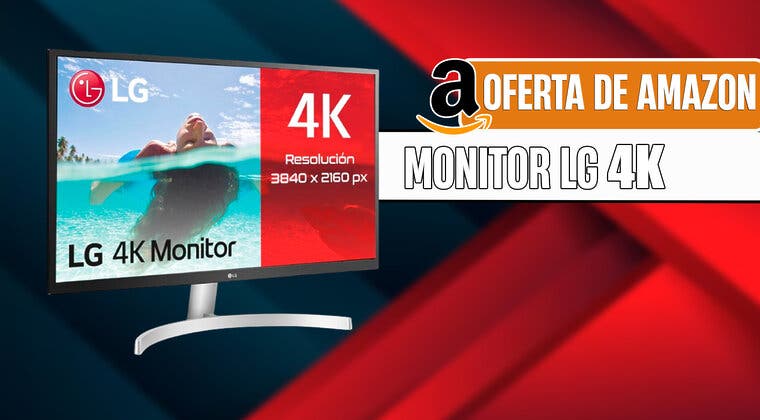 Imagen de LG 4K Monitor con más de 100 euros de descuento en Amazon