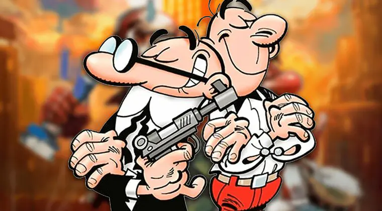 Imagen de Crean un póster de Mortadelo y Filemón al estilo de Disco Elysium y ahora lo necesito en mi vida