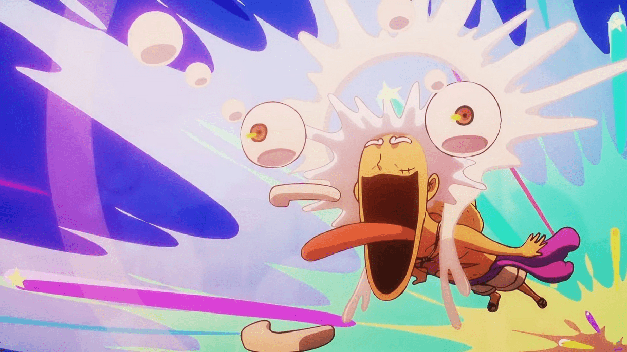 Luffy en Gear 5