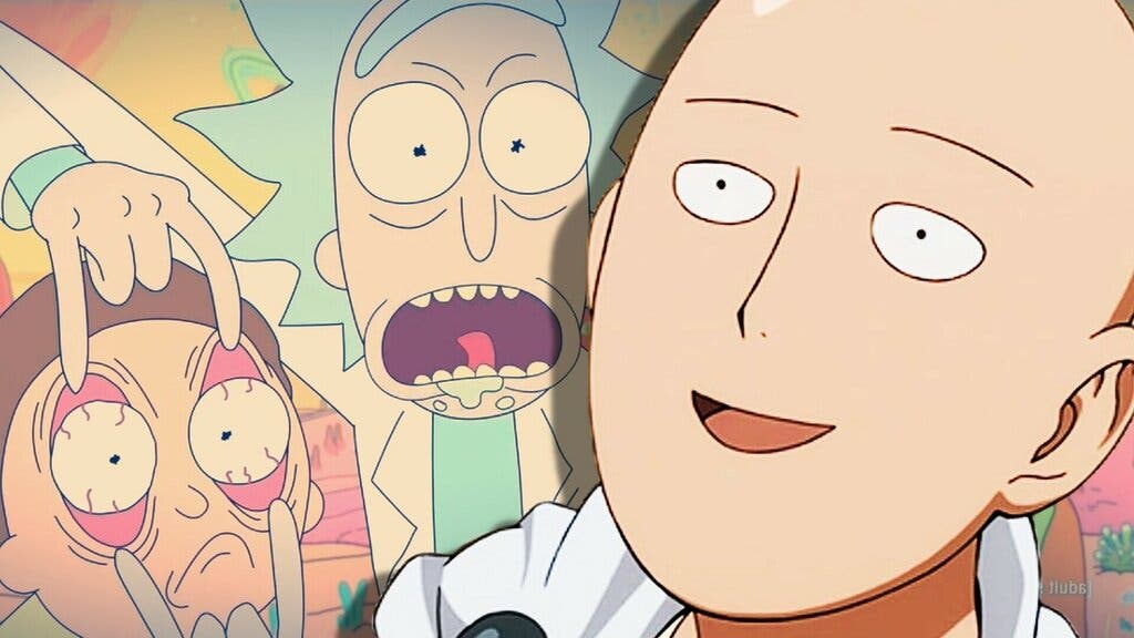 one punch man rick and morty (1)