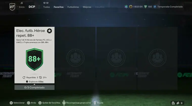 Imagen de EA Sports FC 24: el PP de Héroes +88 muestra 4 opciones. Posibles cartas + ¿Merece la pena?