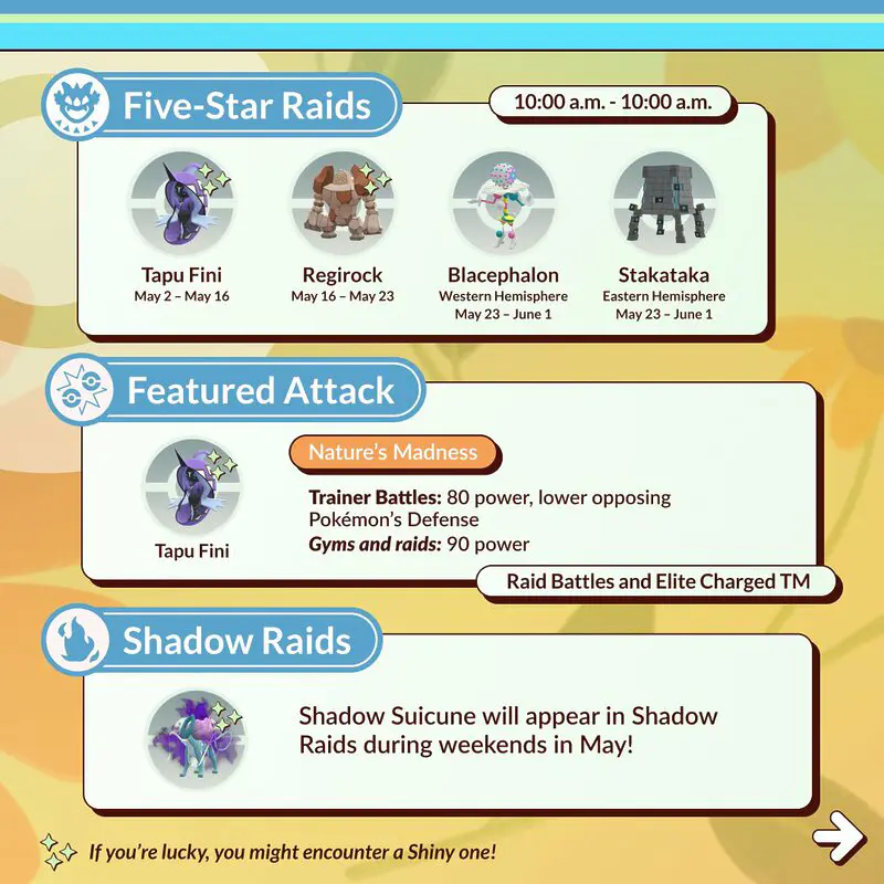 Pokemon GO Incursiones mayo 2024
