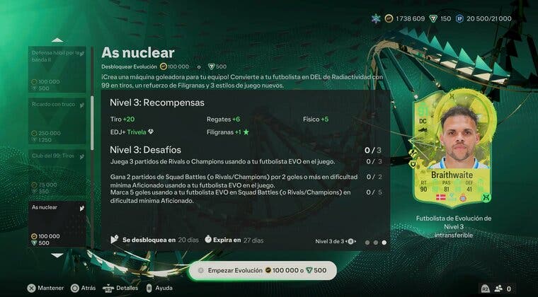 Imagen de EA Sports FC 24: ¿Merece la pena la Evolución "As nuclear"? + Mejores cartas