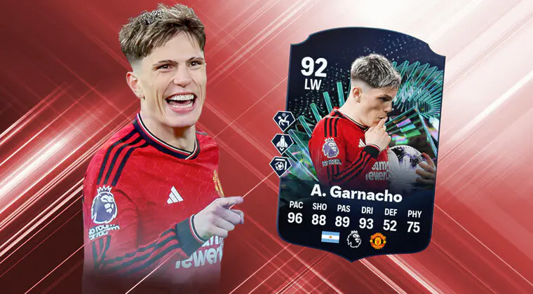 Imagen de EA Sports FC 24: ¿Top de Premier League y a precio razonable? Review de Garnacho TOTS Moments