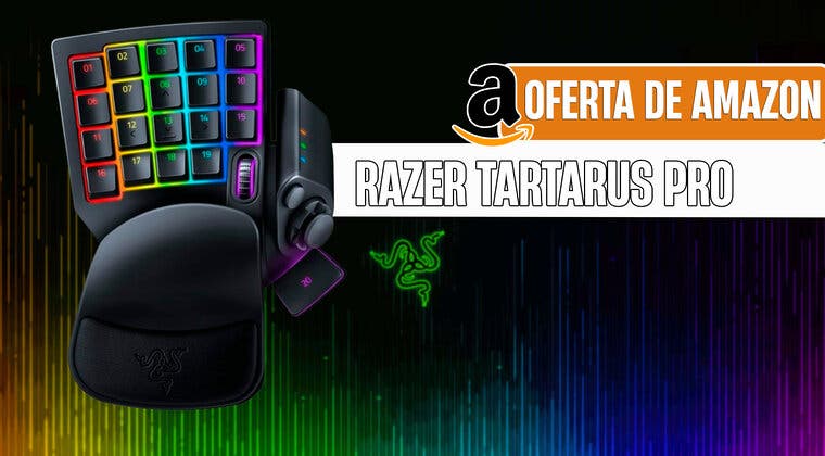 Imagen de Razer Tartarus Pro: teclado de interruptor óptico analógico en oferta