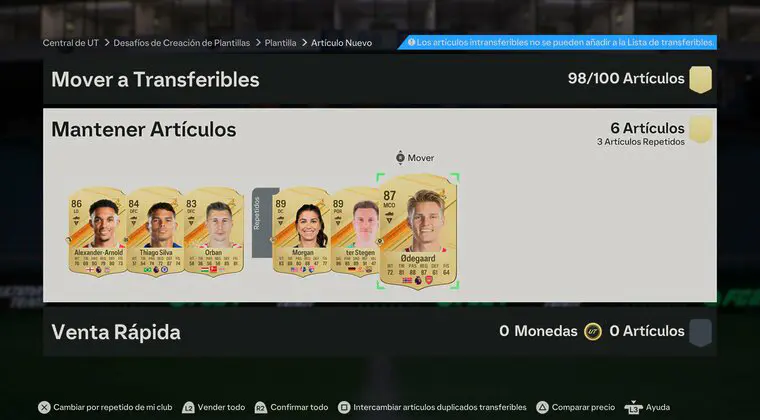 Imagen de EA Sports FC 24: regresó un gran SBC para intentar conseguir medias altas