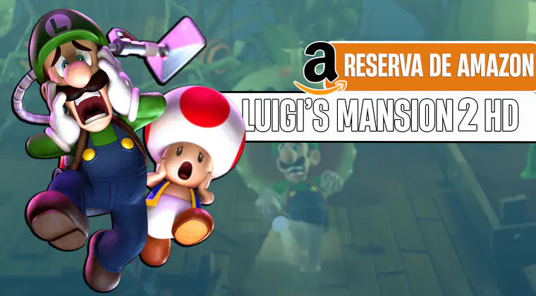 Imagen de Reserva tu juego de Luigi's Mansion 2 HD a un precio inesperado gracias a esta oportunidad de Amazon