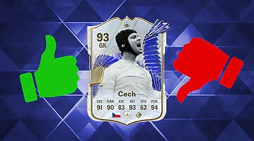 Imagen de EA Sports FC 24: review de Cech Icono del TOTY. ¿Portero competitivo y fácil de conseguir?