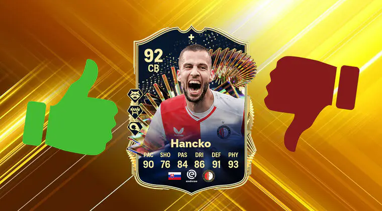 Imagen de EA Sports FC 24: ¿Es tan ganga como parece? Review de Hancko TOTS Plus