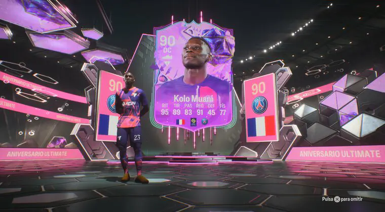 Imagen de EA Sports FC 24: ¿Todavía es un DC especial? Review de Kolo Muani Ultimate Birthday