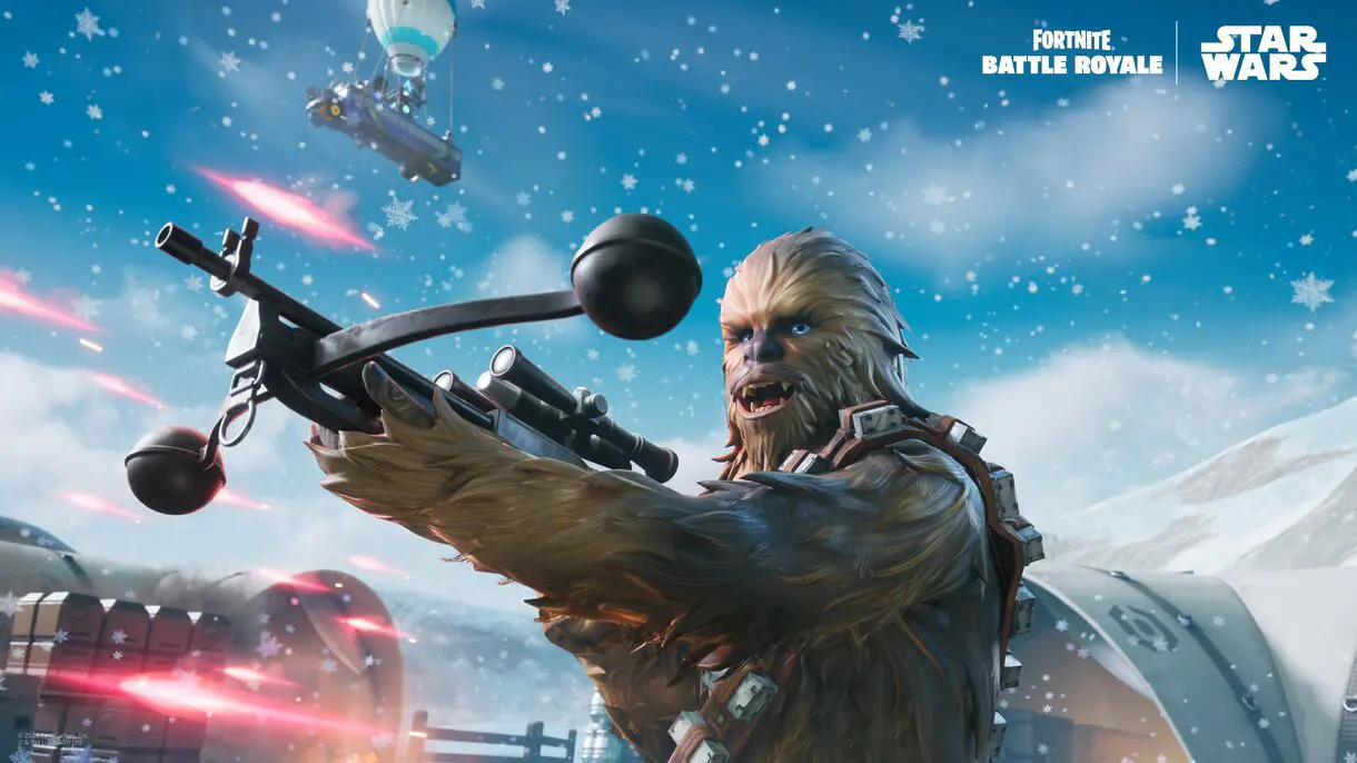 Así es la skin de Chewbacca en Fortnite