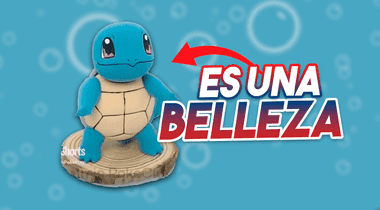 Imagen de Aprende a hacer tú mismo esta increíble figura del pokémon Squirtle únicamente con plastilina