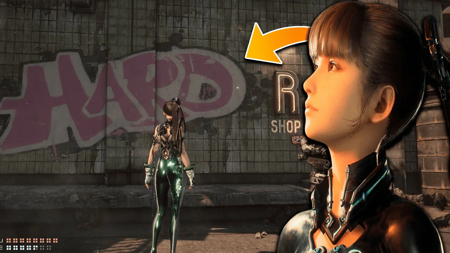 Stellar Blade elimina un grafiti racista del juego antes de su salida este mismo viernes