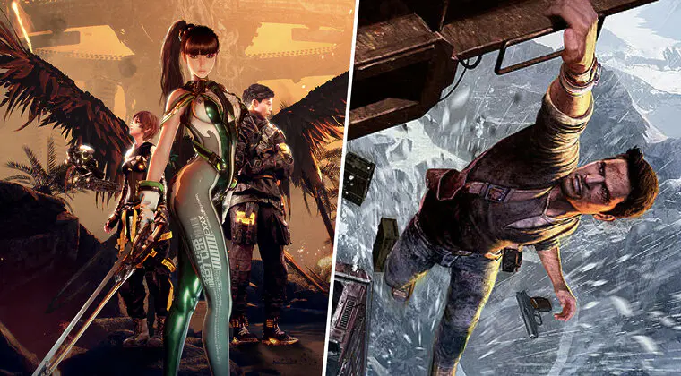 Imagen de Stellar Blade tiene una escena que es una referencia total a Uncharted 2