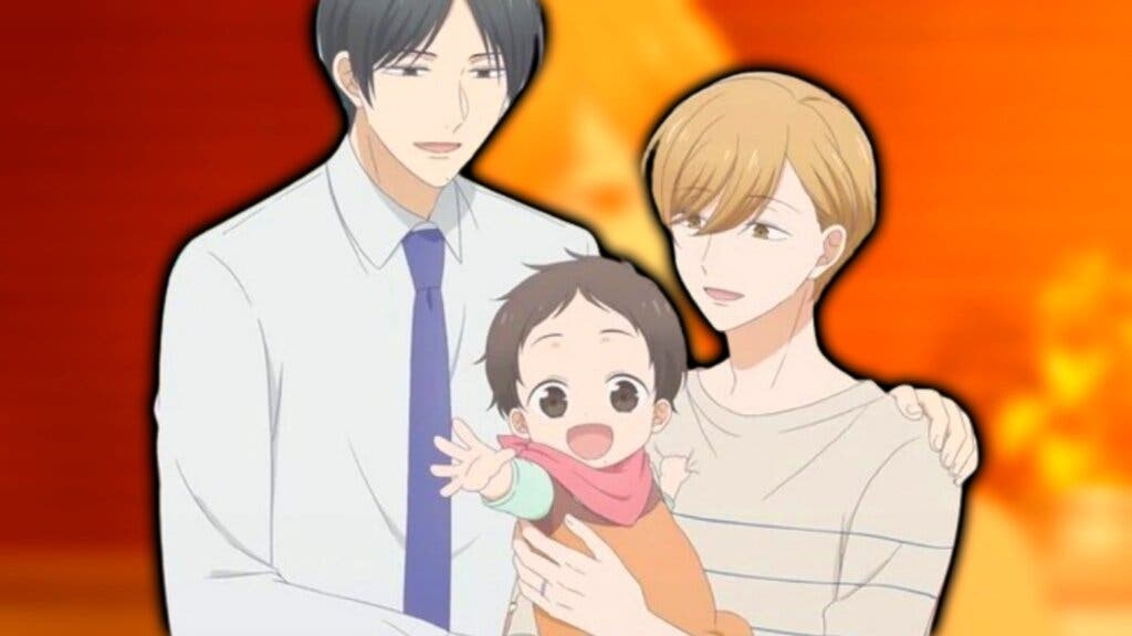 anime yaoi con bebé