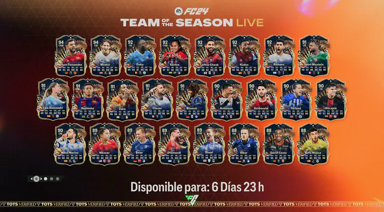 Imagen de EA Sports FC 24: así de fácil podemos conseguir un sobre de TOTS LIVE garantizado