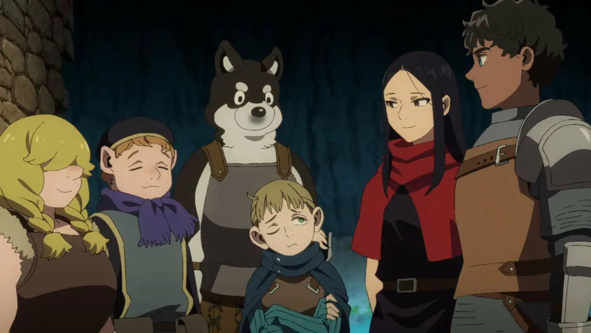 Tragones y Mazmorras Dungeon Meshi grupo Kabru