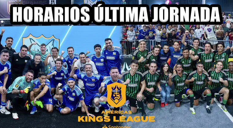 Imagen de Kings League Américas Jornada 11: Horarios última jornada y clasificados al mundial