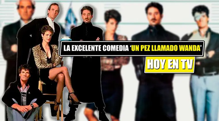 Imagen de Esta noche puedes ver en TV una de las comedias más particulares de la historia, 'Un pez llamado Wanda', con un reparto estelar