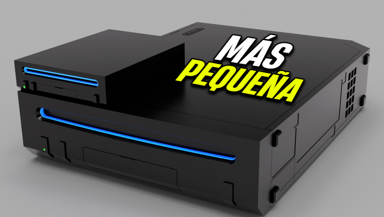 Un modder crea la Wii más pequeña del mundo, donde un plátano es más grande que la consola