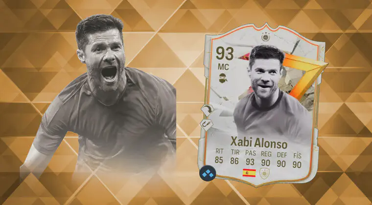 Imagen de EA Sports FC 24: review de Xabi Alonso Icono del GOLAZO. ¿un MC genial o demasiado caro?