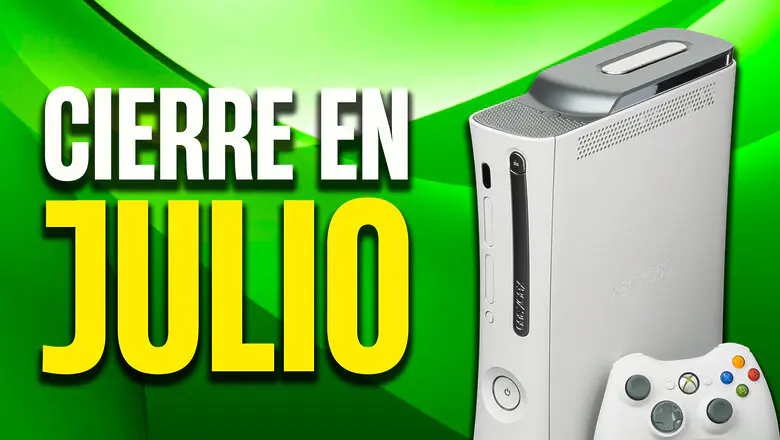 La store de Xbox 360 cerarría el 29 de julio