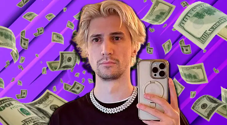 Imagen de xQc revela cuánto gana en un año en Twitch y la cifra asciende a varios millones