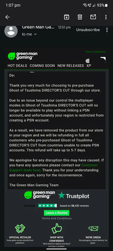 Ghost of Tsushima PC