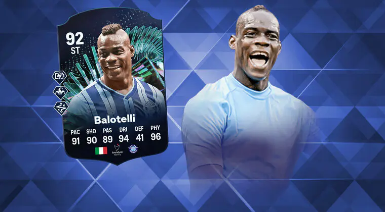 Imagen de EA Sports FC 24: review de Balotelli TOTS Moments. ¿Competitivo o carta olvidable?