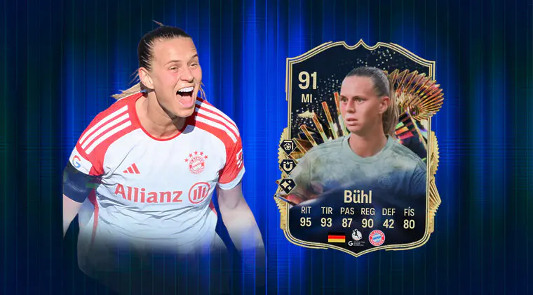 Imagen de EA Sports FC 24: ¿Merece la pena Klara Bühl TOTS? (Jugador SBC)