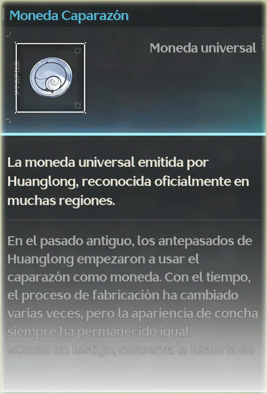 Moneda Caparazón Wuthering Waves