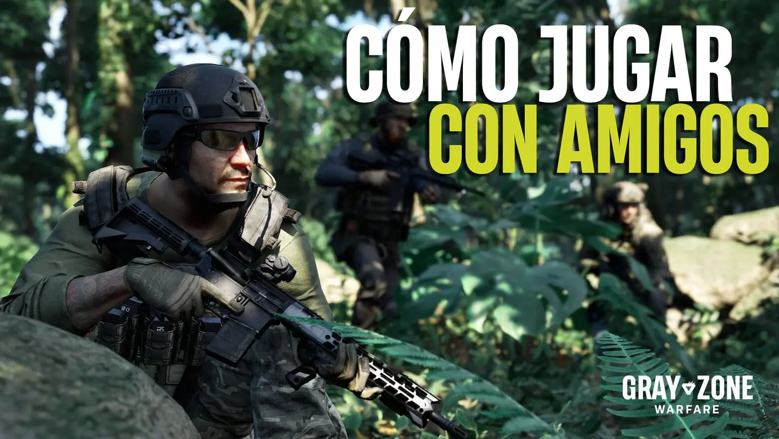 Cómo jugar con amigos en Gray Zone Warfare