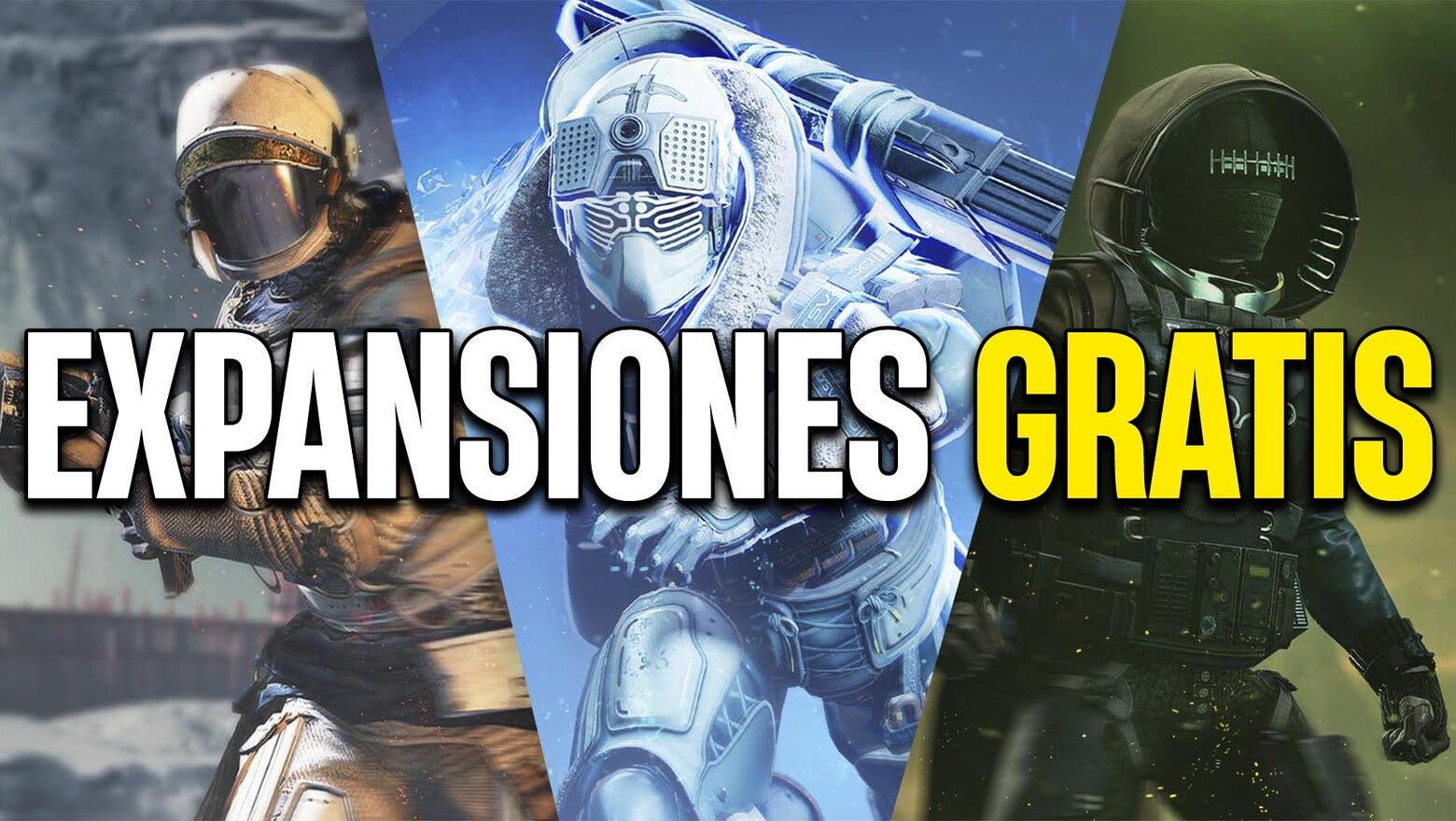 Si juegas Destiny 2 podrás disfrutar GRATIS de sus tres expansiones todo un mes