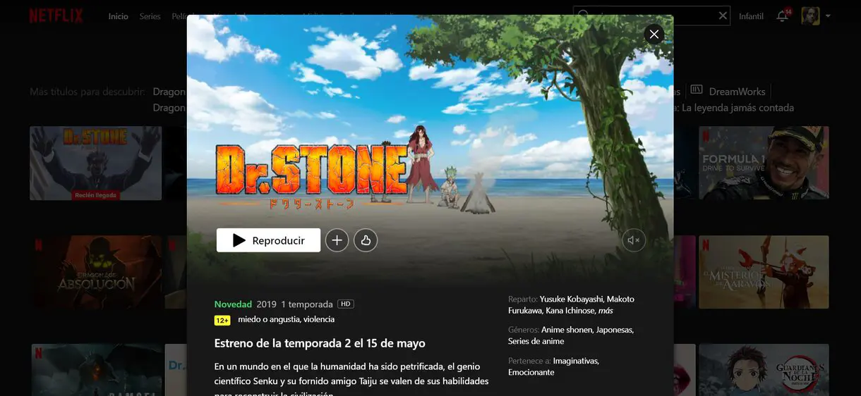dr stone netflix
