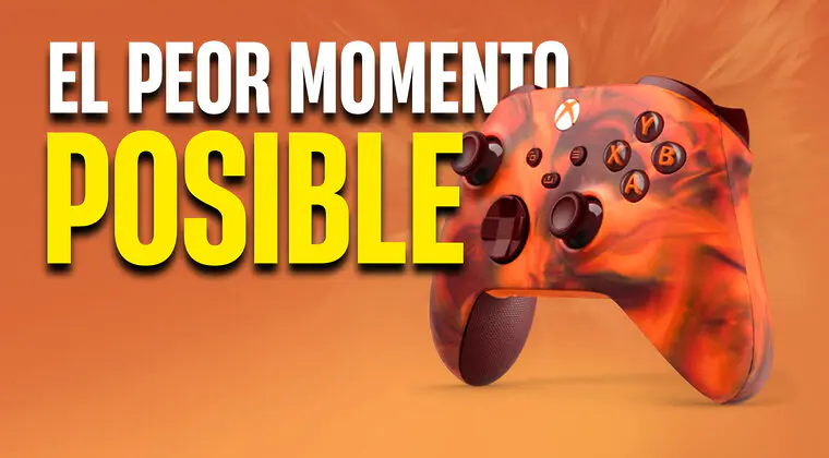 Imagen de Xbox anuncia un nuevo mando bajo el eslogan 'Siente el ardor hoy' en el peor día posible