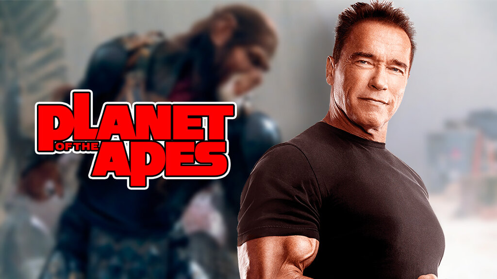 el planeta de los simios y arnold schwarzenegger