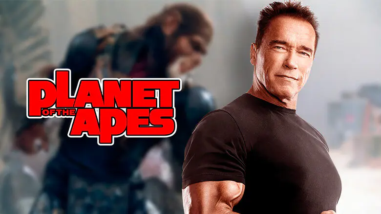 el planeta de los simios y arnold schwarzenegger