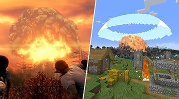 Imagen de Crean un mod para convertir Minecraft en Fallout con una explosión nuclear mucho más realista