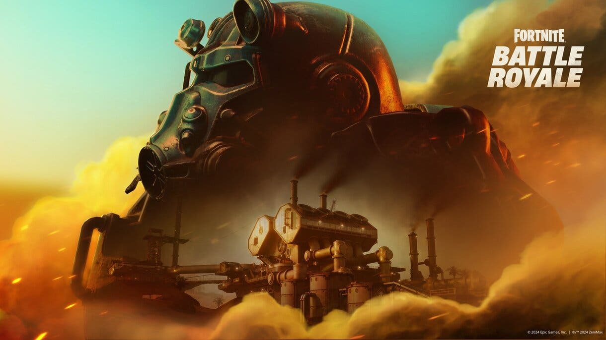 Primera imagen oficial del crossover entre Fallout y Fortnite